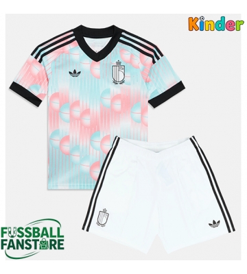 Belgien Replik Auswärtstrikot Kinder WM 2026 Kurzarm (+ Kurze Hosen)